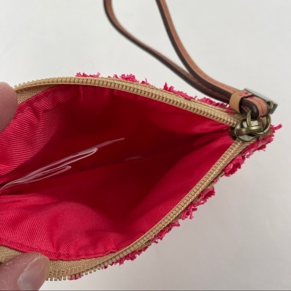 Live Love Loft Wristlet Tan and Pink - Picture 7 of 7